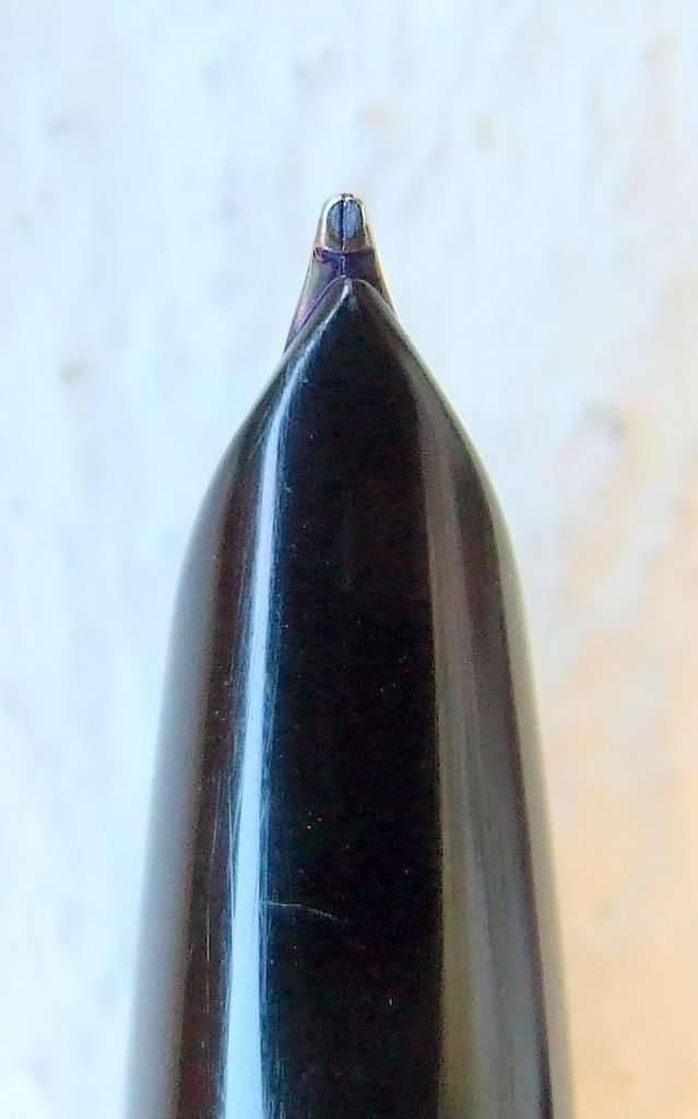 CLASSIC VINTAGE PARKER 51 AEROMETRIC FOUNTAIN PEN - BLACK WITH LUSTRALOY CAP