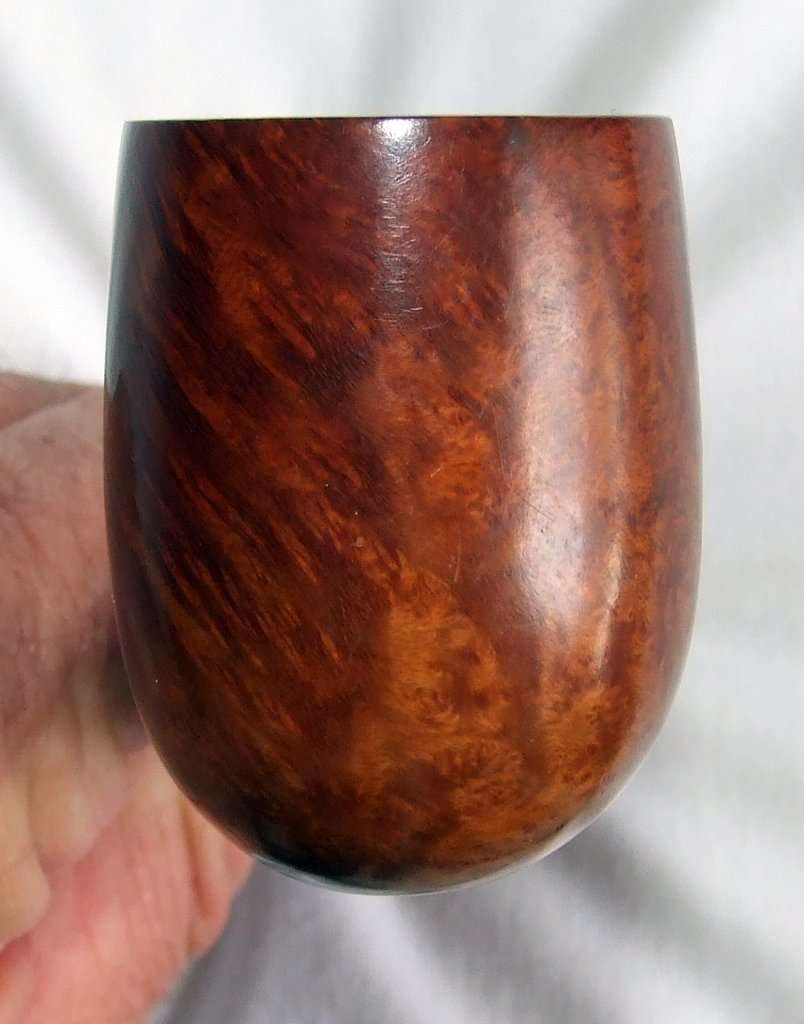 Exceptional custom made Italian AL PASCIA EXTRA Briar estate tobacco pipe.