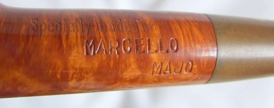 Exceptional custom made Italian AL PASCIA EXTRA Briar estate tobacco pipe.