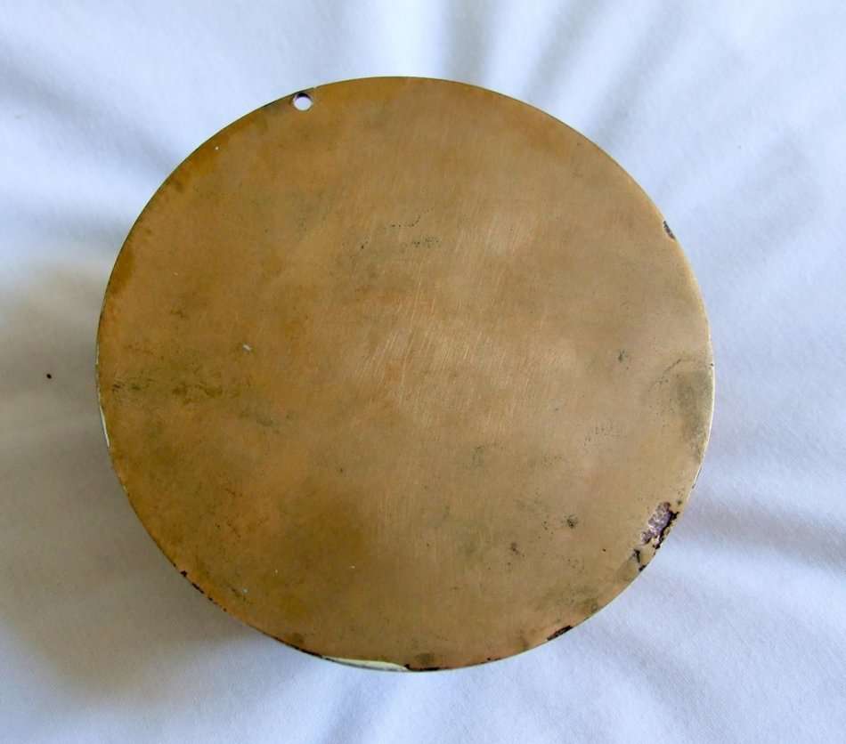 RARE!! Antique James McCabe Royal Exchange 8-day Brass Ship's Clock, just serviced, with key