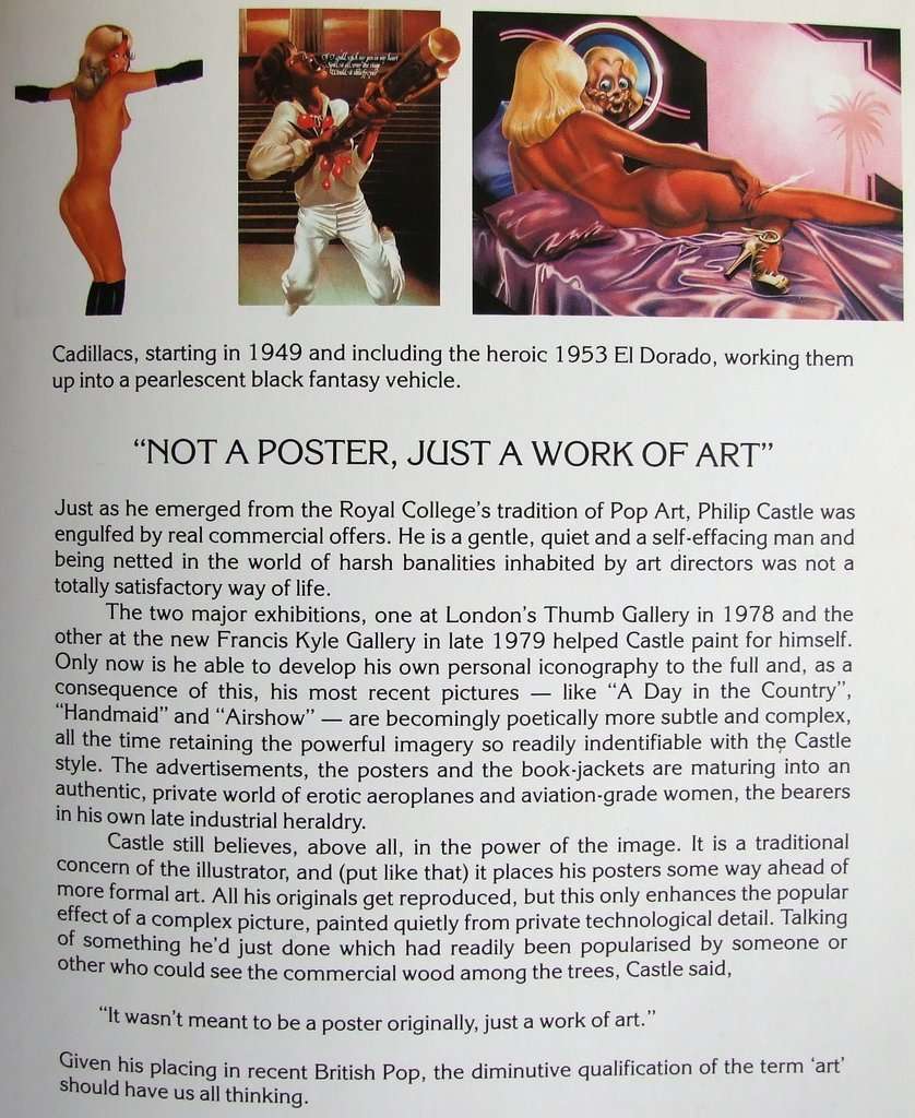 AIRFLOW by PHILIP CASTLE, Paper Tiger, 1980, 95 pages, FIRST EDITION, good condition