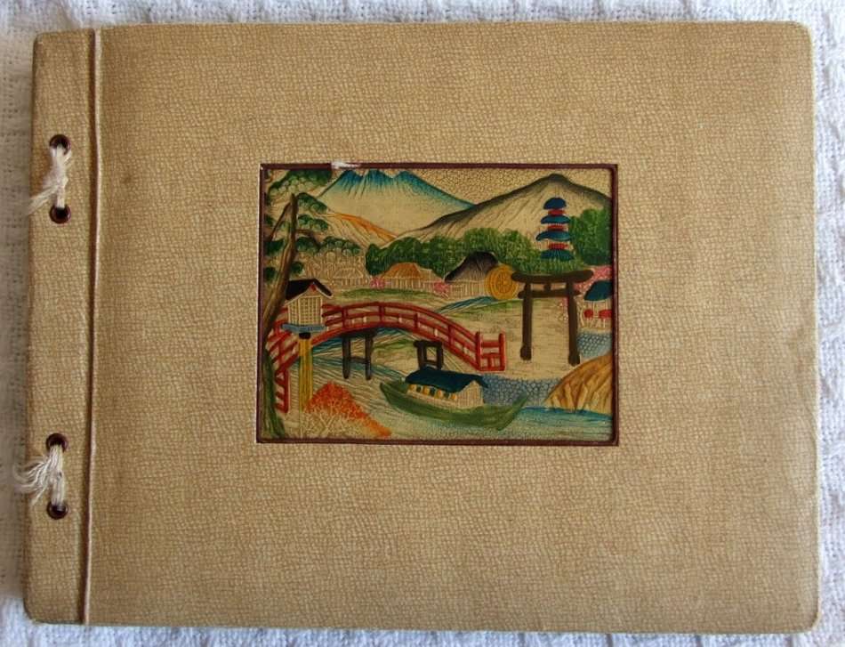 Lovely Vintage Chinese Photo Album with over 200 photos c1937 to mid 40's