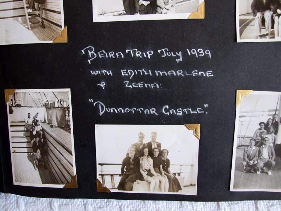 Lovely Vintage Chinese Photo Album with over 200 photos c1937 to mid 40's