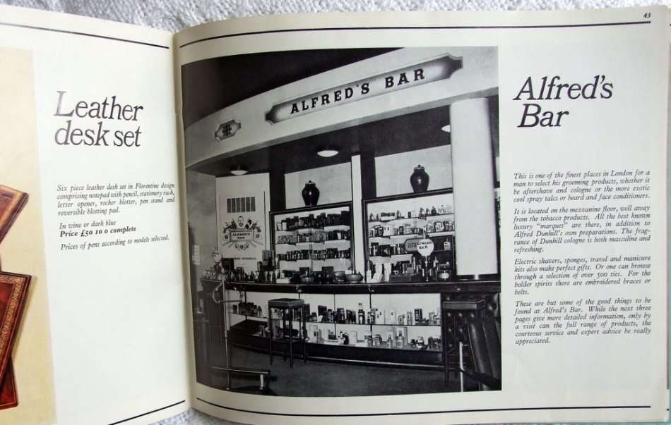 DUNHILL TANSHELL ESTATE PIPE, 1957 #4 BOWL VERY NICE, OLD REPAIR plus 1964 DUNHILL CATALOGUE 48PAGES