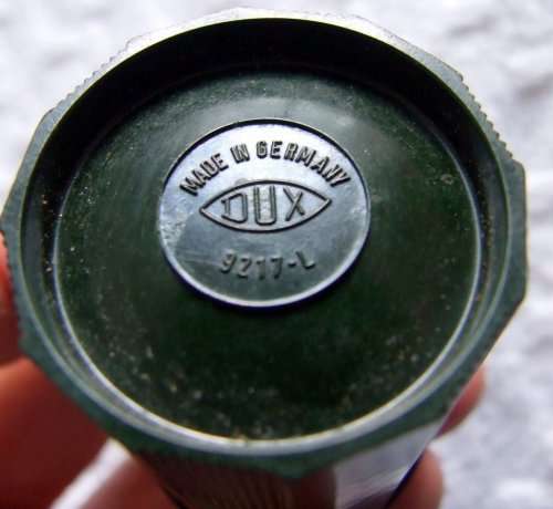 Vintage German DUX green bakelite pencil sharpener box in great condition.