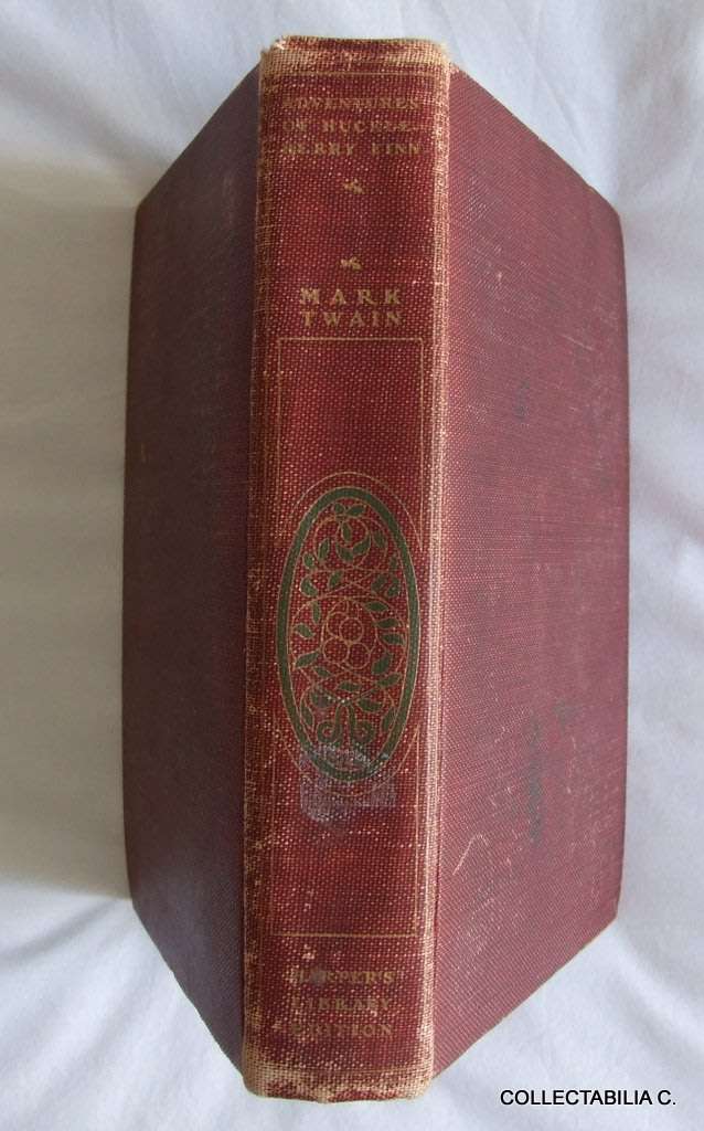 THE ADVENTURES OF HUCKLEBERRY FINN, by Mark Twain, Harper Bros., 1901, new plates.