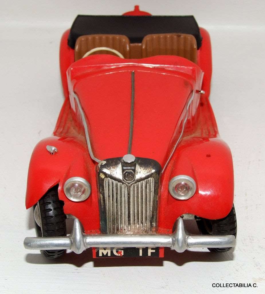 Vintage VICTORY INDUSTRIES V-MODEL MG TC with "Mighty Midget" electric motor, original box, c1954