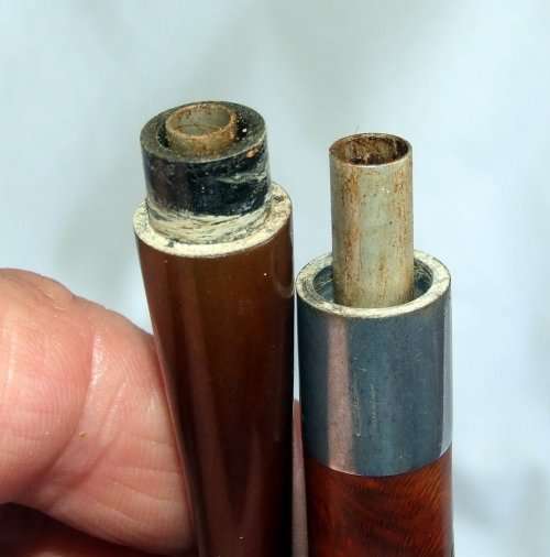 Superb Richard selected briar billiard estate pipe in good condition.