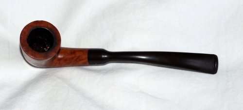 PETERSON'S CALABASH SMOOTH FISHTAIL  estate pipe