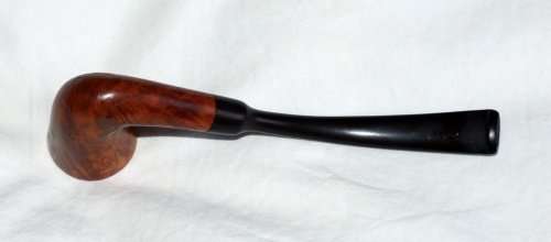 PETERSON'S CALABASH SMOOTH FISHTAIL  estate pipe