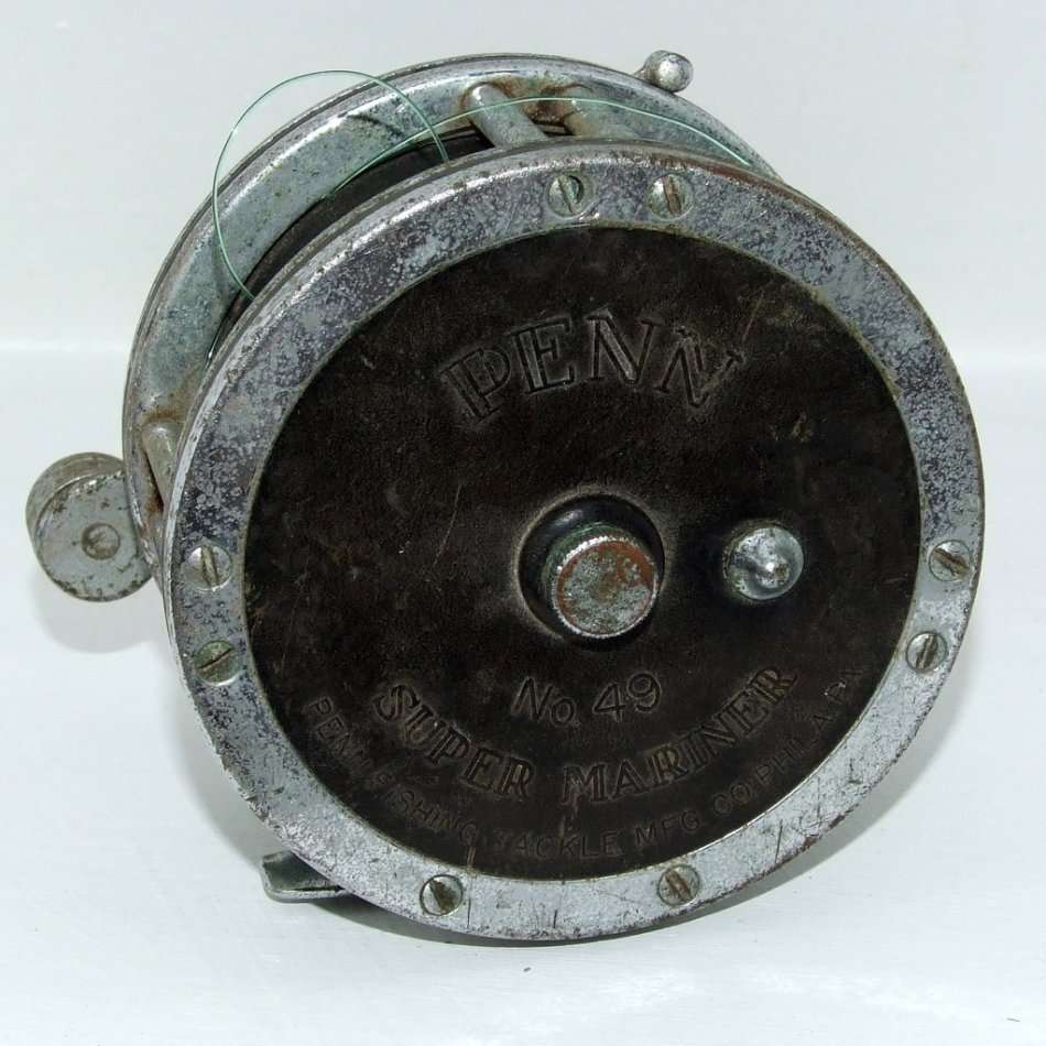 A PENN No.49 Super Mariner Fishing Reel.