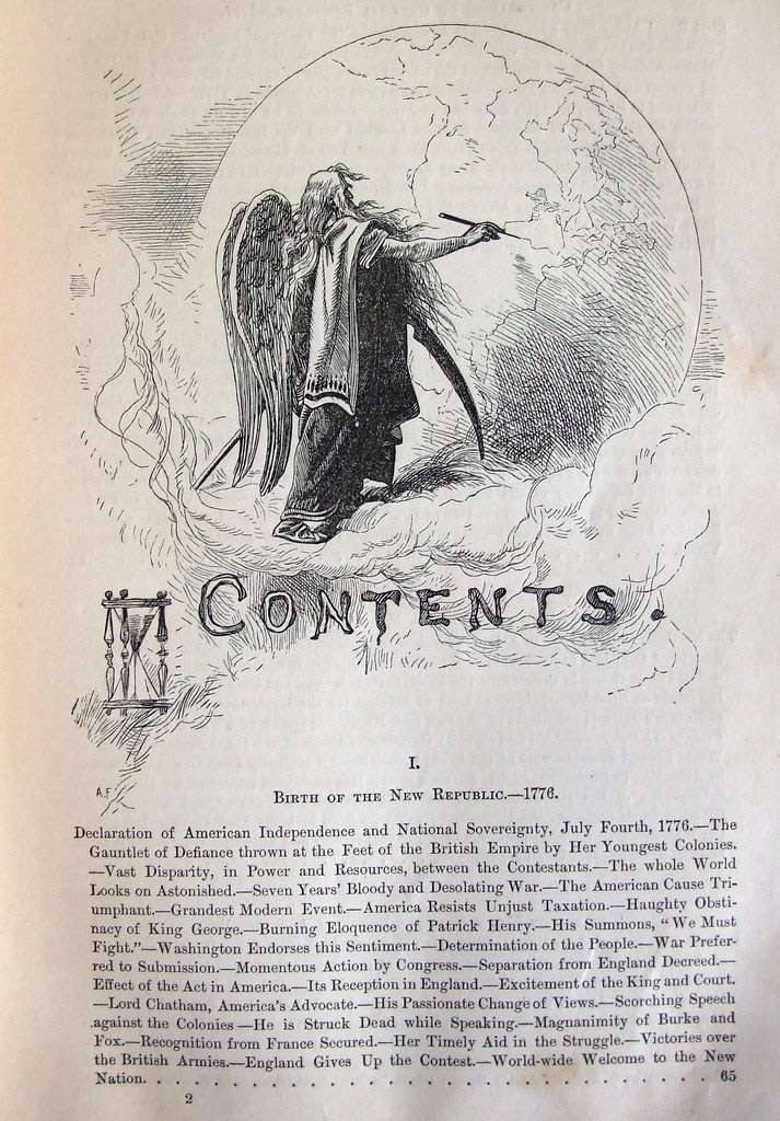 USA: "OUR FIRST CENTURY...1776 TO 1876". One Hundred memorable events in US history, published 1878,