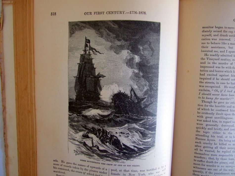 USA: "OUR FIRST CENTURY...1776 TO 1876". One Hundred memorable events in US history, published 1878,