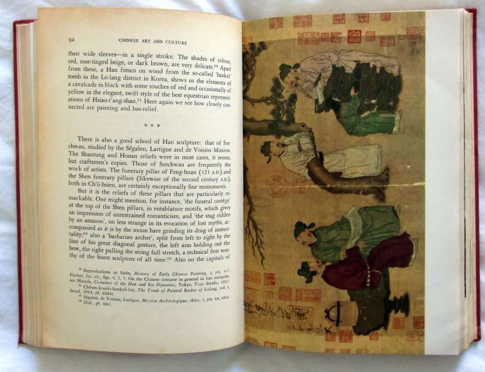 CHINESE ART & CULTURE by Rene Grousset, Andre Deutsch Ltd. 1959 Illustrated, Good condition.