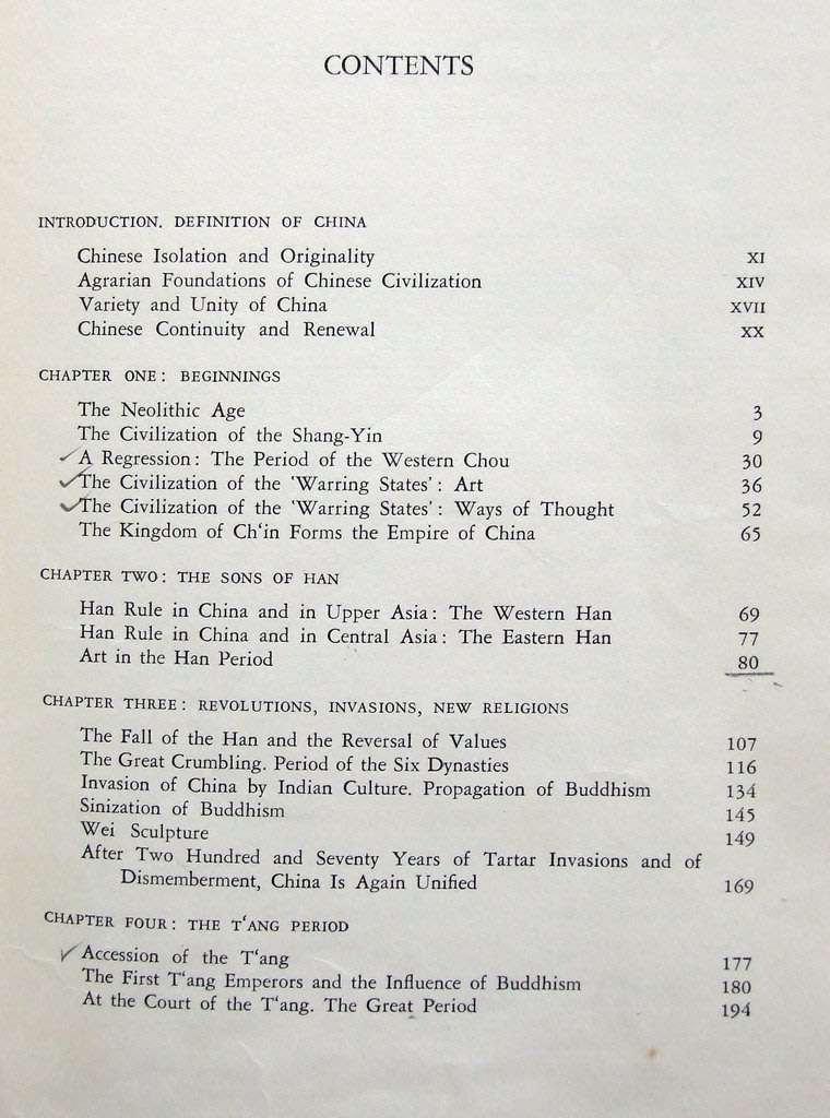 CHINESE ART & CULTURE by Rene Grousset, Andre Deutsch Ltd. 1959 Illustrated, Good condition.