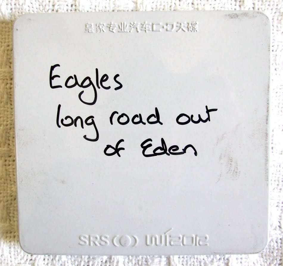 ORIGINAL METAL-BOX SET: EAGLES LONG ROAD OUT OF EDEN