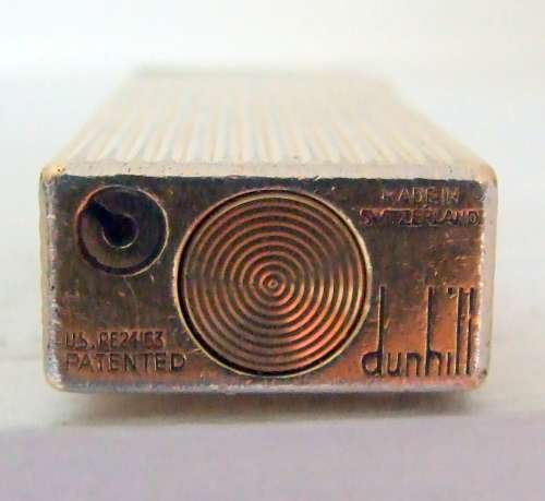 Vintage Gold Plated DUNHILL ROLLAGAS Cigarette Lighter in Working Condition.