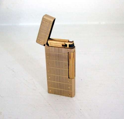 Vintage French MAXIM "Mandarin" rolla gas lighter in original box.