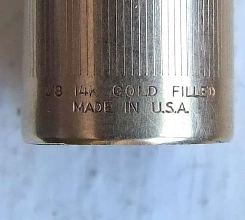 Vintage Rare Cordovan Brown GF Parker 51 Vacumatic in an original Parker 51 case, working.