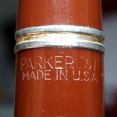 Vintage Rare Cordovan Brown GF Parker 51 Vacumatic in an original Parker 51 case, working.