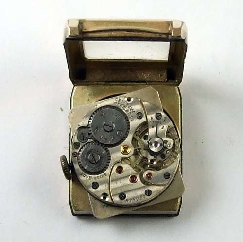 Vintage Art Deco CYMA Watch Rolled Gold, WORKING