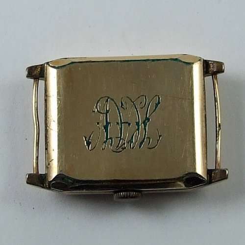 Vintage Art Deco CYMA Watch Rolled Gold, WORKING