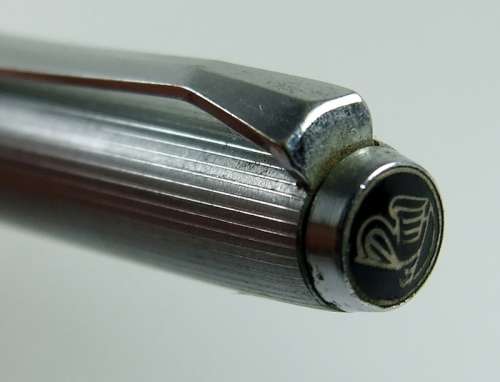 A vintage PELIKAN M20 SILVEXA fountain pen