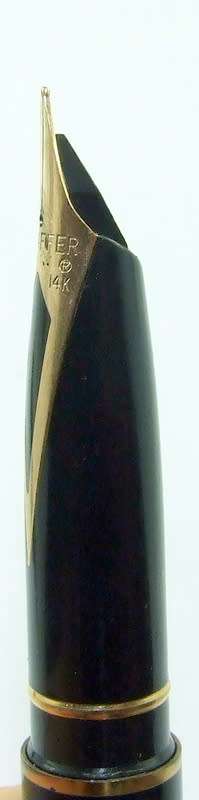 Sheaffer Targa 1080 Cobalt Blue Ronce Lacquer Fountain Pen 14kt Fine Nib