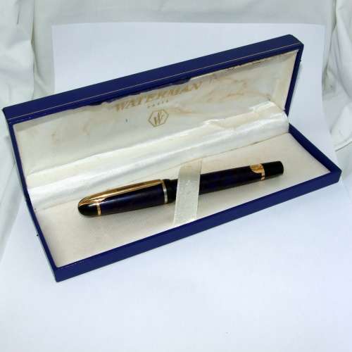 Rare vintage Waterman Phileas fountain pen, boxed, working