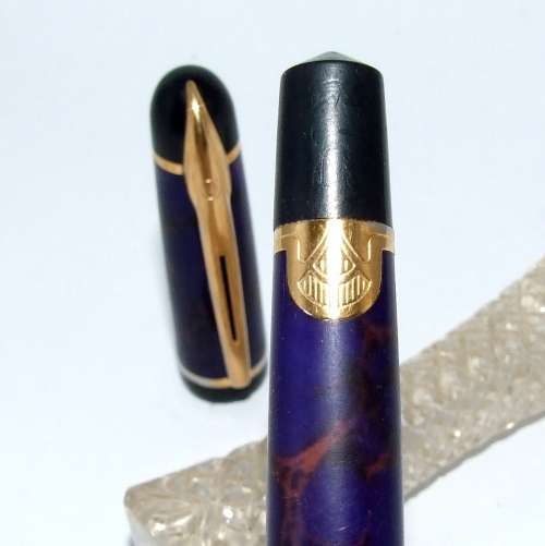 Rare vintage Waterman Phileas fountain pen, boxed, working