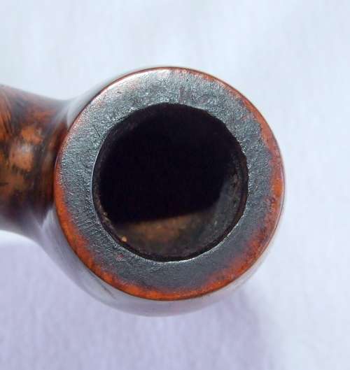 Super estate `Wingate London Made` bent briar pipe