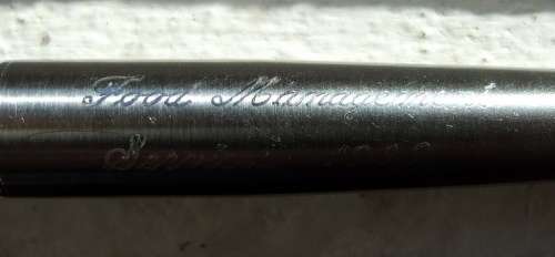 Stainless steel PARKER 45 Flighter cartridge fill fountain pen