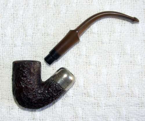 Estate KandP Peterson`s System Standard Rustic 309 Tobacco pipe, pre 1963.