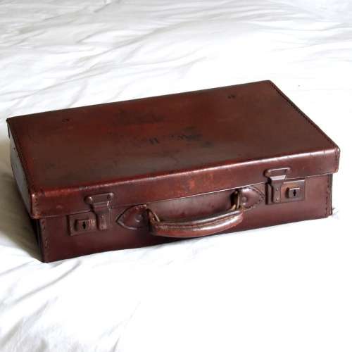 Vintage real leather case