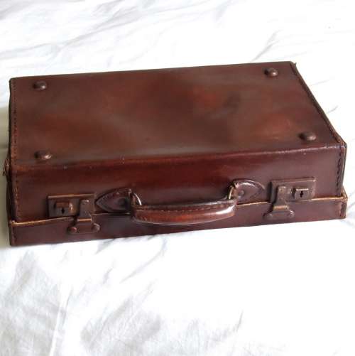 Vintage real leather case