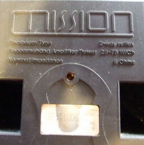 Pair Mission 731 speakers