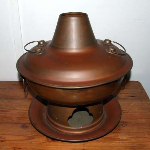 A Beijing  charcoal fired Hot Pot