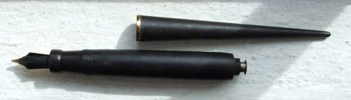 Rare 1920s Parker Duofold Twin Pen Desk Set