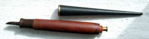 Rare 1920s Parker Duofold Twin Pen Desk Set