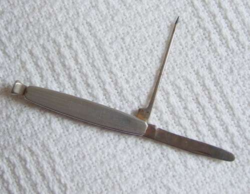 Vintage Richards of Sheffield tobacco pipe tamper and tools