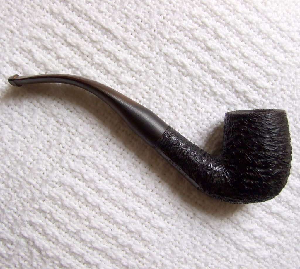 Estate London Made Sasieni Sashar 964R bent briar tobacco pipe