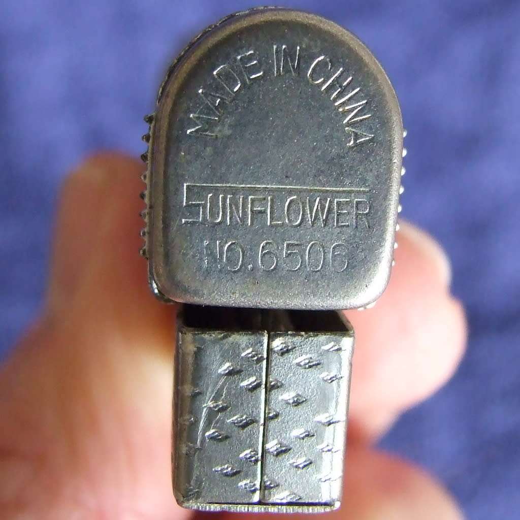 Pair of vintage lighters - Chinese SUNFLOWER, Japanese BROTHER-LITE