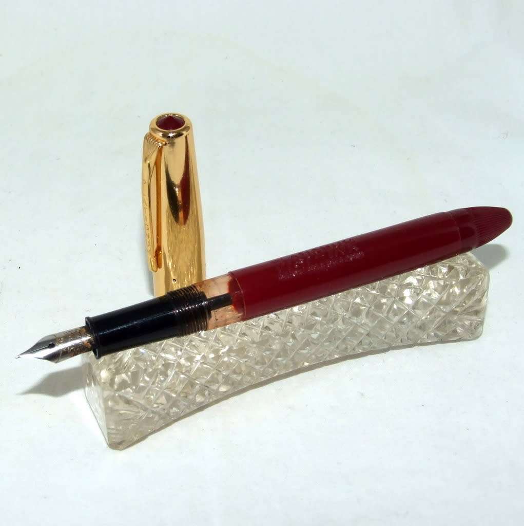 Excellent vintage scarce PLATIGNUM VISI-INK fountain pen