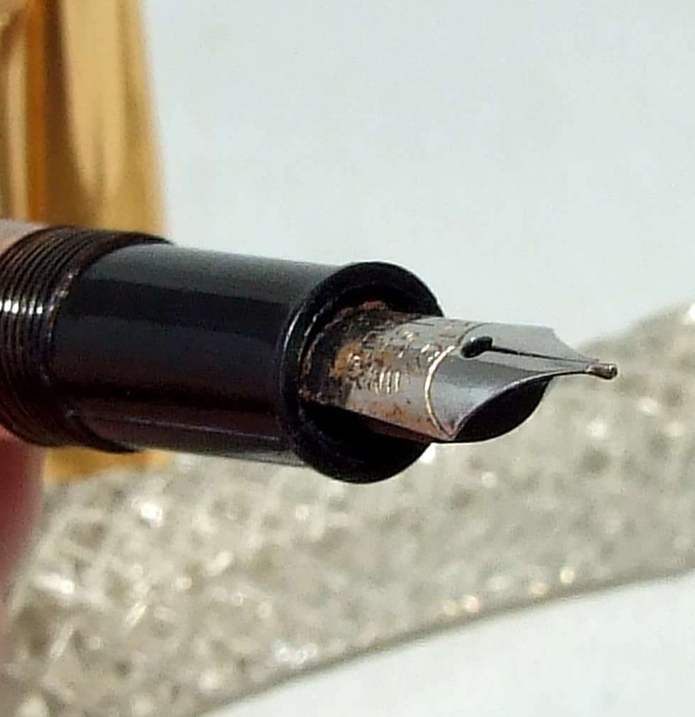 Excellent vintage scarce PLATIGNUM VISI-INK fountain pen