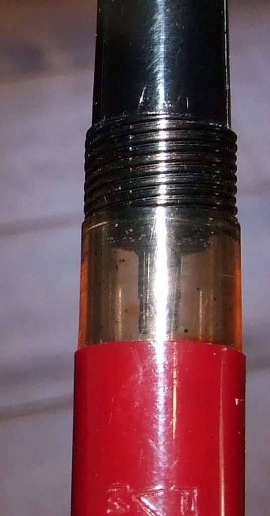 Excellent vintage scarce PLATIGNUM VISI-INK fountain pen