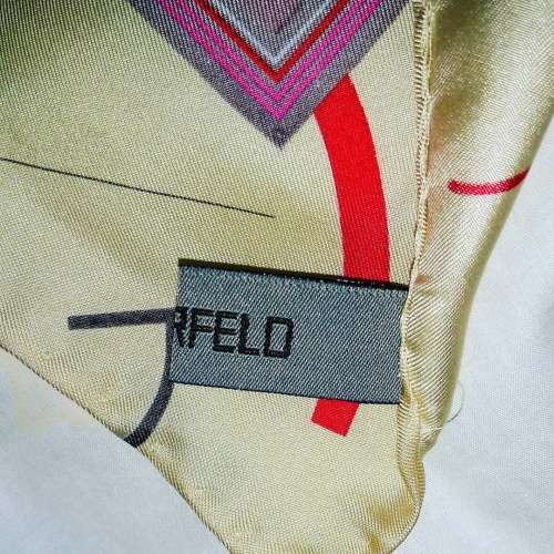 KARL LAGERFELD SILK SCARF unused