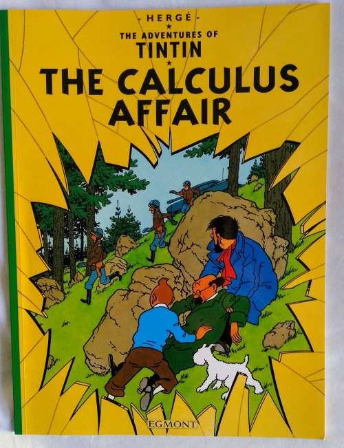 Near mint condition Egmont TINTIN book The Calculus Affair