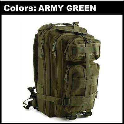 Army Green Molle Tactical Bag