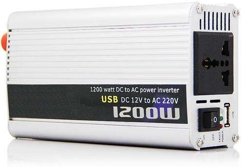 INVERTER WITH USB - 1200W DC 12V to AC 220V