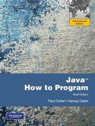 JAVA HOW TO PROGRAM (PAPERBACK, NINTH EDITION)